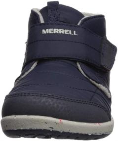 img 3 attached to Удобство встречает стиль: ботинки Merrell Boys' Bare Steps Boot Chukka – раскройте ножки вашего маленького исследователя!