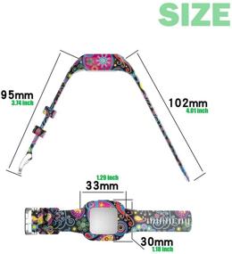 img 1 attached to YoYaFe Strap for Garmin Vivofit Jr 3 Bands, Soft Silicone Replacement Bands for Garmin 🌈 Vivofit JR. 3/Garmin Fit JR 3 Bands - Camouflage Grey, Green, Mosaic (3-Pack) - Kids' Favorite!