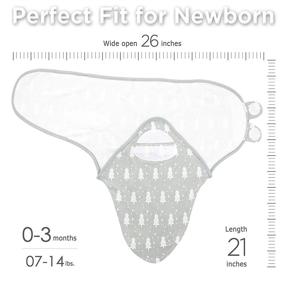 img 2 attached to 🏻 Swaddle for Newborns