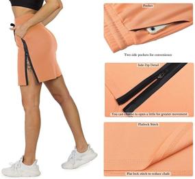 img 1 attached to Icyzone Athletic Running Workout Pockets Women's Clothing