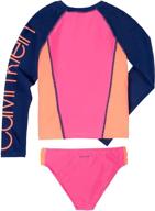 calvin klein protection m8 10 boys' clothing for swim logo