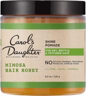 🍯 carol's daughter mimosa hair honey shine pomade: nourishing shea butter & cocoa butter for curly, dry, and natural hair - 8 fl oz logo