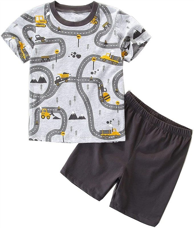 ijnuhb toddler clothes cartoon greenfish boys' clothing 로고