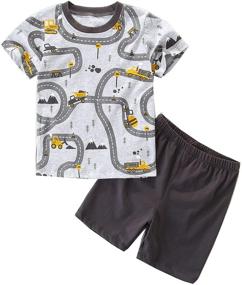img 4 attached to IjnUhb Toddler Clothes: Adorable Cartoon Greenfish Boys' Clothing - Perfect for Your Little One!