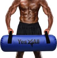 💪 yes4all aqua weight bags: versatile full body training - superior alternative to sandbags & gym bags - portable fitness equipment for stability workouts - enhance agility, durability, and strength indoors & outdoors logo