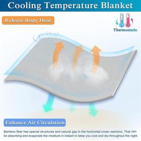 img 2 attached to Kpblis Cooling Blankets Sleepers Lightweight