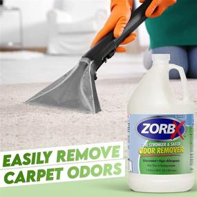 img 1 attached to 🌫️ ZORBX Multipurpose Odor Remover - Unscented, Safe for All (including Children), No Harsh Chemicals or Fragrances, Instantly Works, Stronger and Safer (1 Gal)