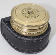 🧭 delhi arts vintage engraved compass: robert frost poem in leather case – perfect gift for all occasions, camping, boating, graduation, 2 inches round – ideal for husbands логотип