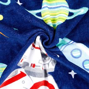 img 1 attached to 🏖️ Hooded Beach Pool Bath Swimming Towel for Boys and Girls by Bavilk Kids