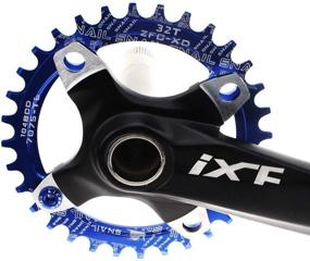 img 3 attached to Boost Chainring Stability and Performance with Zivisk Single or Double Chainring Bolts - Premium 7075 Aluminum Alloy M8 Crankset (5 Pcs)