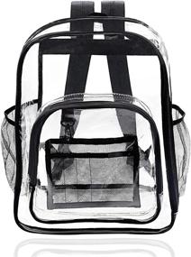 img 4 attached to Backpack Transparent Through Reinforced School