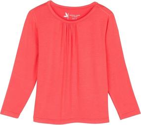 img 4 attached to 👕 Shedo Lane Long Sleeve T-Shirt for Girls - UV Sun Protection Clothing