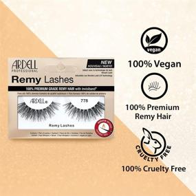 img 3 attached to 👁️ Ardell Remy Lash 778, 4 пары наращенных ресниц из 100% высококачественных волос реми с инновационной инвизибэндой