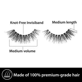 img 1 attached to 👁️ Ardell Remy Lash 778, 4 пары наращенных ресниц из 100% высококачественных волос реми с инновационной инвизибэндой