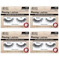👁️ ardell remy lash 778, 4 pairs of 100% premium grade remy hair false lashes with invisiband logo
