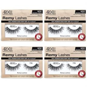 img 4 attached to 👁️ Ardell Remy Lash 778, 4 пары наращенных ресниц из 100% высококачественных волос реми с инновационной инвизибэндой