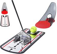 glanc golf putting training aid set - alignment mirror practice (12” x 6”) & pressure putt trainer - 2 in 1 golf training equipment to enhance technique, accuracy, and posture логотип