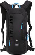 locallion 6l cycling backpack with hydration water bag for outdoor sports and travel - lightweight and breathable for men and women. logo