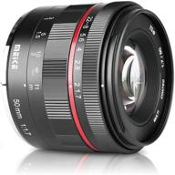 📷 meike 50mm f1.7 wide-angle lens: manual focus lens for olympus panasonic micro 4/3 mount mirrorless cameras logo