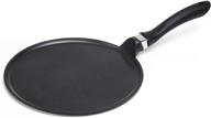imusa usa 12-inch nonstick 🍳 soft touch comal/griddle with handle, black logo