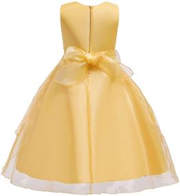 img 2 attached to Stylish and Sparkling Toddler Birthday Petticoat with Embroidery - Perfect for Girls' Dresses