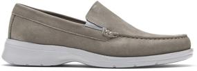 img 1 attached to Rockport Palmer Venetian Tan Tumbled Men's Shoes - Stylish and Comfortable Footwear