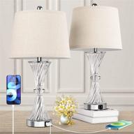 control dimmable charging nightstand included lighting & ceiling fans for lamps & shades logo