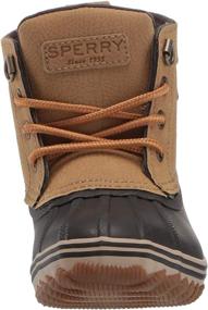 img 3 attached to Sperry Bowline Boot Black Boys' Shoes: Unbeatable Style and Comfort