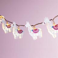 lights4fun llama battery operated led string lights for indoor bedrmod with 10 leds logo