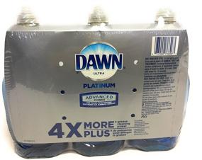 img 1 attached to Dawn Ultra Platinum Advanced Power Dish Soap- 4X More Cleaning Power (24 Fl. OZ x 3)
