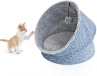 cat bed indoor comfortable reversible logo