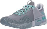 under armour women's trainer turquoise athletic shoes: comfort and style logo