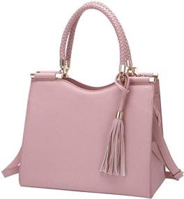 img 4 attached to 👜 Womens Handbags & Wallets: Trendy Crossbody, Top Handle, and Shoulder Fashion Bags