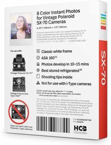 img 3 attached to 📸 Пленка Polaroid Originals для SX-70 (4676): Очаровательные белые оттенки