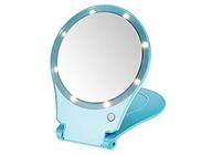 floxite 5x magnifying 360 degree lighted home & travel mirror: enhance your grooming experience anywhere! logo