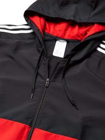 img 3 attached to Adidas Essential Ветровка с цветными блоками Scarlet