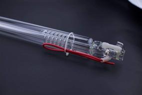 img 1 attached to 🔮 40W CO2 Glass Laser Tube - 700mm Length, Dia 50mm, for Laser Engraving and Cutting Machine - SenTECH (Buy More Discounts)