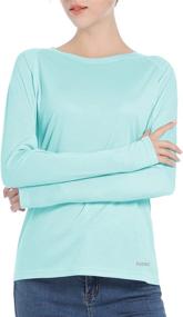 img 3 attached to Womens UPF Sun Protection Shirts Sports & Fitness