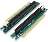 🔌 танбин pci-express 16x удлинительная плата: адаптер под прямым углом на 90 градусов для 1u и 2u серверов. логотип