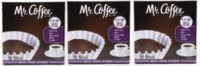 img 3 attached to 👨‍🦰 Mr. Coffee 150-Pack 8-12 стаканов Фильтры для кофе (50-Pack х 3)