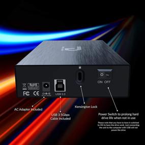 img 2 attached to Жесткий диск Fantom Drives Gforce3 Pro 4TB 7200 об/мин USB 3.0 из алюминия - подходит для Mac, Windows, PS4, Xbox (Модель GF3B4000UP)