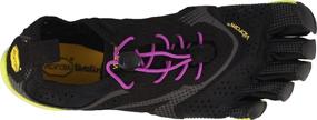 img 2 attached to Vibram Women's V Running Shoe Review: Black/Yellow/Purple, Size 38 EU/7.5-8.0 M US B EU