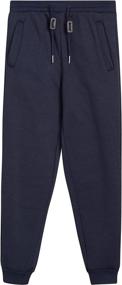 img 4 attached to 👖 Galaxy by Harvic Boys' Sweatpants: Basic Active Fleece Jogger Pants (Size 8-20)