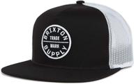 🧢 brixton men's oath iii mesh cap: stylish & breathable headwear for men logo