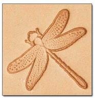 🐉 tandy leather craftool® 3-d stamp dragonfly 8679-00: enhance your leather crafts with exquisite dragonfly designs logo