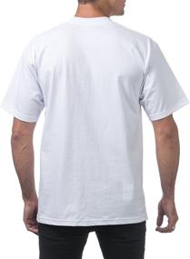 img 2 attached to 👕 12-Pack of Men's Clothing - Pro Club Heavyweight White T-Shirt