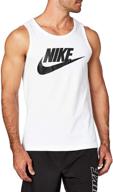 👕 nike men's shirts - sportswear futura sleeveless ar4991 063 for clothing logo