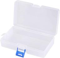 💎 nuobesty 10pcs clear plastic storage box - perfect organizer for jewelry, crafts, and small items logo