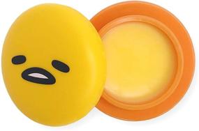 img 1 attached to 🐱 The Crème Shop x Sanrio Hello Kitty Macaron Lip Balm - Gudetama Pineapple Sherbert: Korean Cute Scented Pocket Portable Soothing Advanced Must-Have for On-the-Go