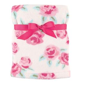 img 2 attached to 👶 Hudson Baby Super Plush Blanket: Premium Unisex Baby Rose Blanket, One Size